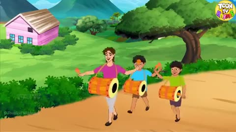 Chanda Mama Door Ke _ PART 1 _ चंदा मामा l Hindi Rhymes And Kids Songs l Toon Tv Hindi Rhymes