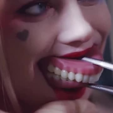 Hyperrealistic Harley Quinn figure