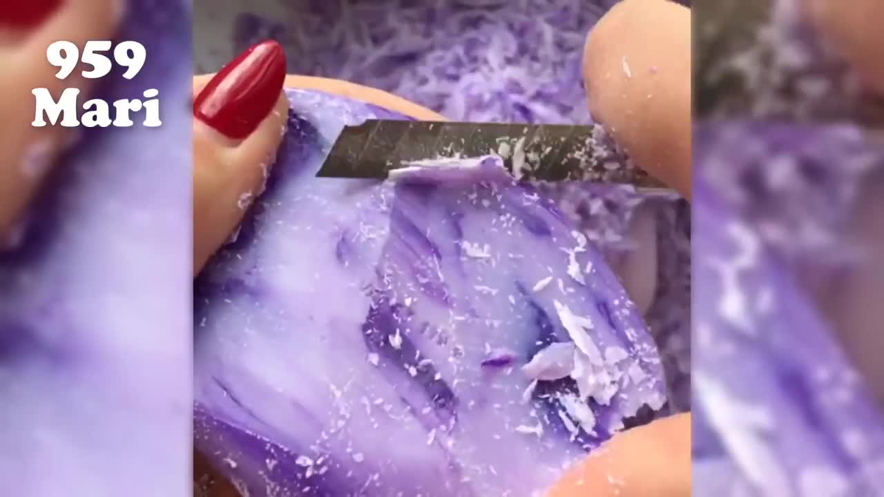 Soap Carving ASMR ! Relaxing Sounds ! (no talking) Satisfying ASMR Video | P577