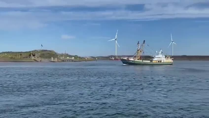 Dutch Fishermen Join the Protest