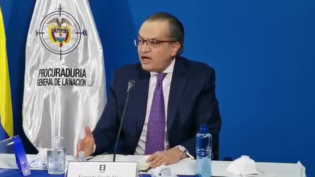 Procurador habla de investigaciones