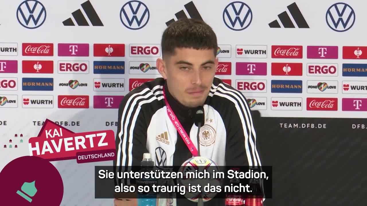 Havertz muss nach Reporter-Frage lachen, Brandt reagiert genial _ WM 2022