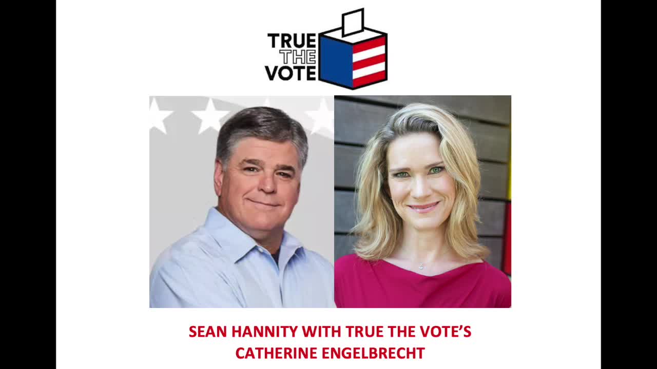True the Vote's Catherine Engelbrecht on Hannity
