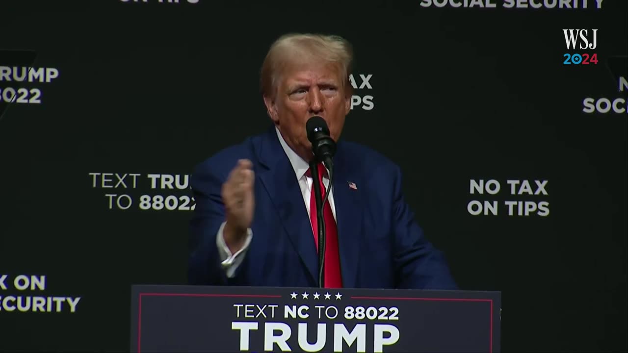 Watch: Trump Renews Attacks on Harris in Economic Speech