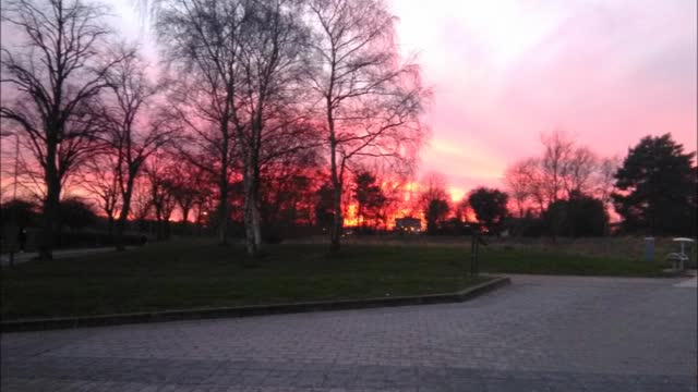 Beautiful Winter Sunsets - City and Countryside