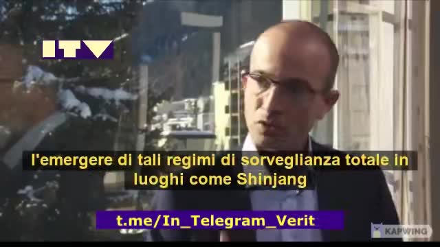 Yuval Noah Harari - Stiamo creando regimi di sorveglianza totale