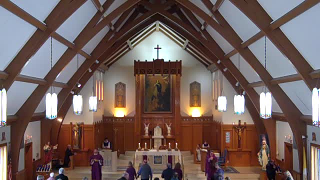 Mass 10 AM Choir 031322AD 2nd Sun Lent