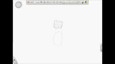 How to Draw a Simplified Cartoon Hand/Arm