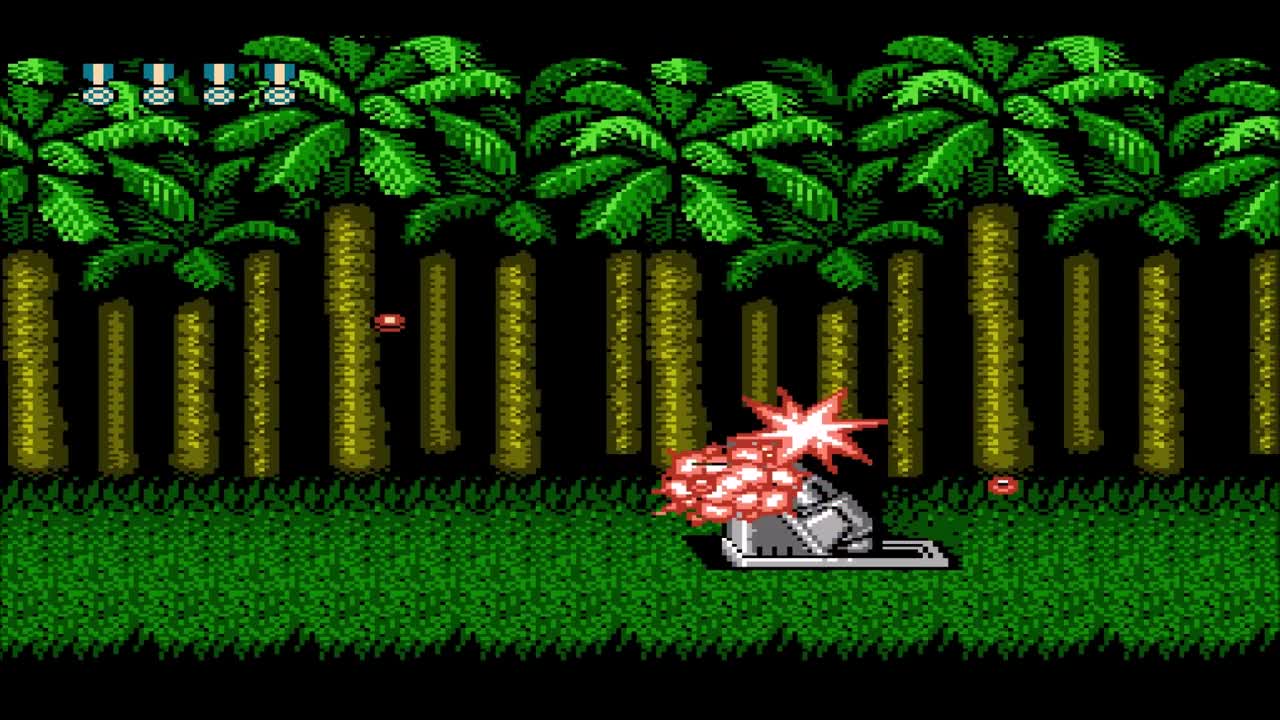 Contra 1-2 And Contra Force Gameplay