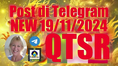 NEW 19/11/2024 - ATTENZIONE - QTSR - EBS - LE SCELTE DI TRUMP - DA SIERRA -