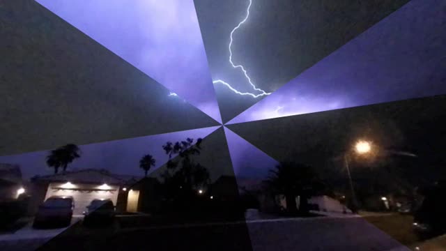 Intense Lightning Thunderstorm Vegas 4am 72020