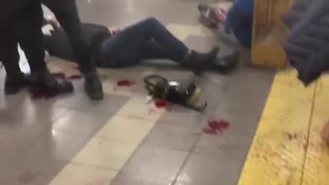 Gunman in a gas mask killed atleast 13 people