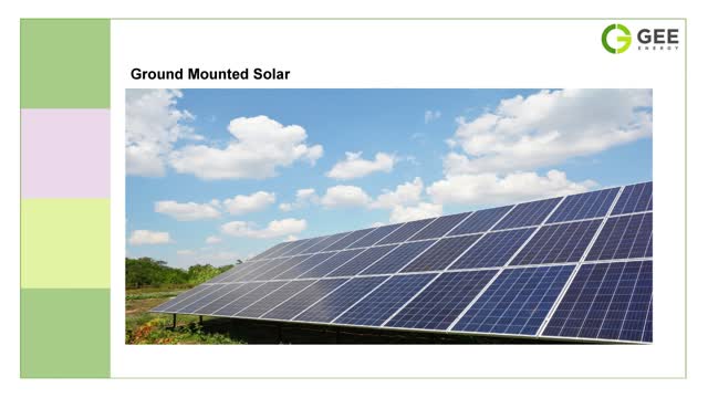 Ground Mount Solar - GEE Energy