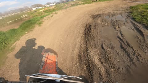 First ride on KTM 125 SX