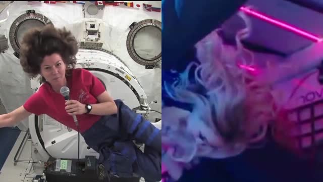 Hairspray on the ISS