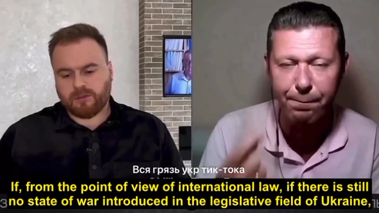 Ukrainian political scientist Mikhail Chaplyga is trying to explain how Ukraine is a terrorist state