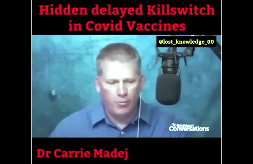 Dr. CARRIE MADEJ : "URGENT INFORMATION ON COVID VACCINE" 1