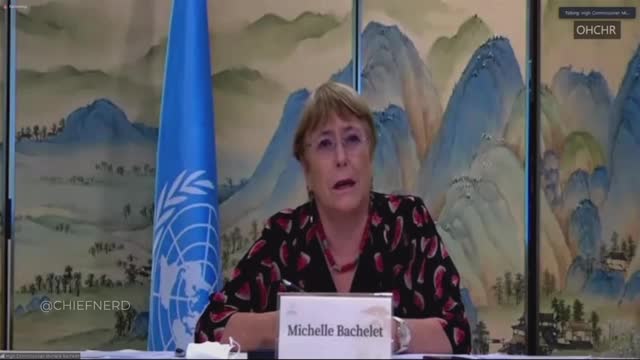 U.N. Rights Chief Michelle Bachelet Says “This Will Be a Very Difficult Year for All of Humanity”.