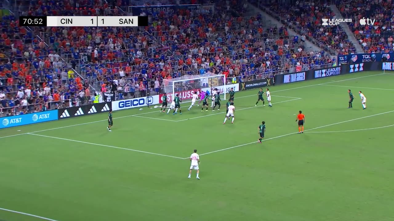 FC Cincinnati vs. Santos Laguna | Leagues Cup | Match Highlights | August 9, 2024