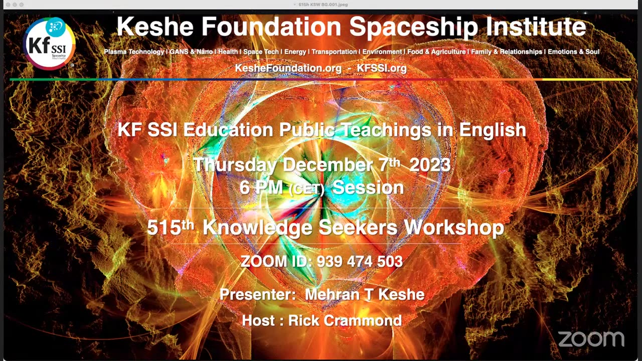 515th Knowledge Seekers Workshop; December 7, 2023