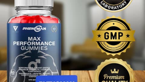 "Stay Calm and Focused: The Stress-Relief Benefits of Phenoman Male Enhancement Gummies"