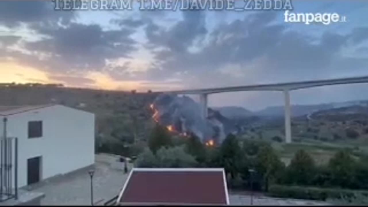 IL COMMENTO AL VIDEO | Inferno di fuoco in Sicilia..