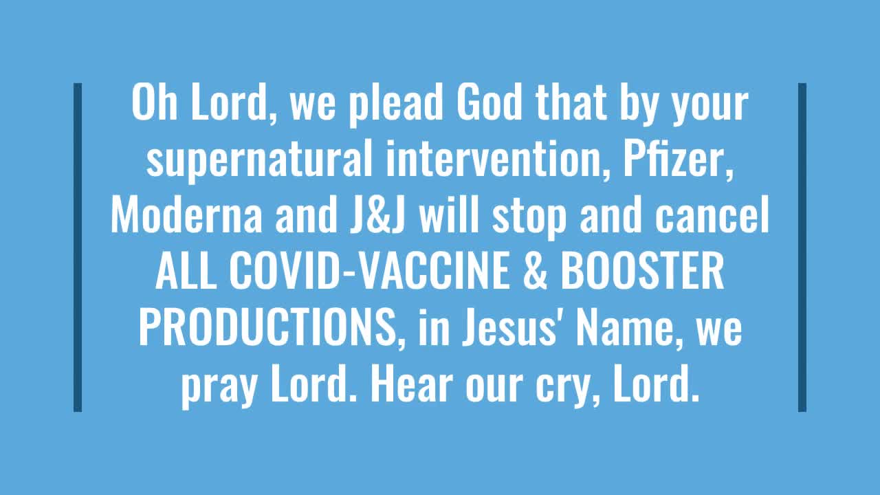 VIDEO THAT WILL STOP COVID-VACCINES AND BOOSTERS FOR GOOD. SHARE!