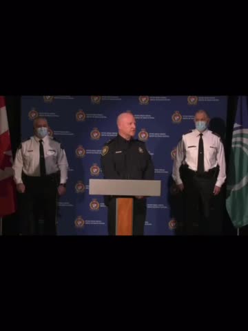 We won't be allowing people to come down for the unlawful activity