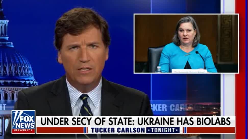 Tucker Carlson - Administration Concerned that Ukraine's Biolabs May Fall Into Russian Hands