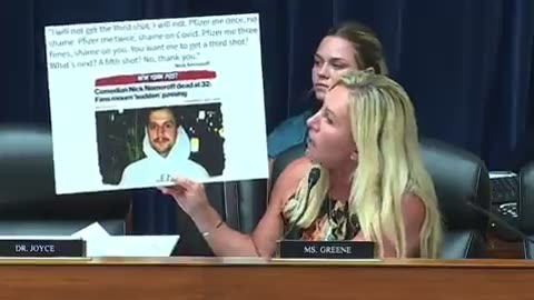 MTG details horrific Covid jab damage to Americans.