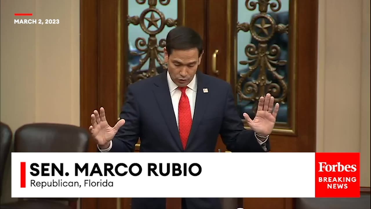 Marco Rubio- This 'Bipartisan Consenus' Has Allowed The CCP To Become A Major Threat