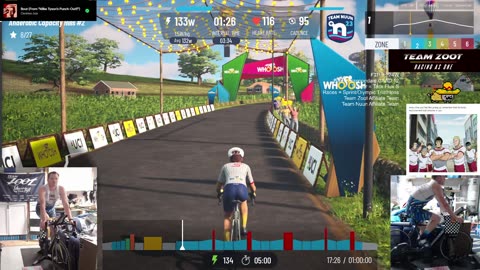 Woosh Cycling - 1 hr workout