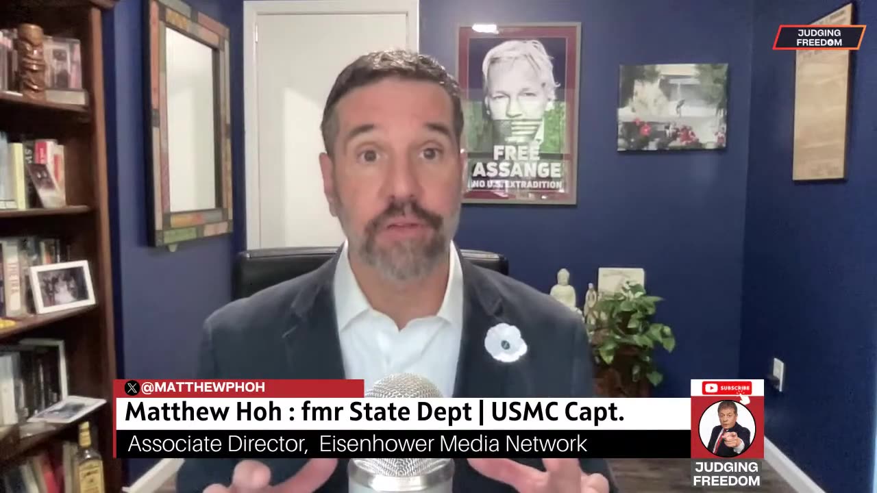 Capt. Matt Hoh : Israel and War Crimes Judge Napolitano - Judging Freedom