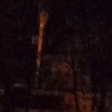 Donets’k Ukraine column of Gvozdika howitzers moving through the streets