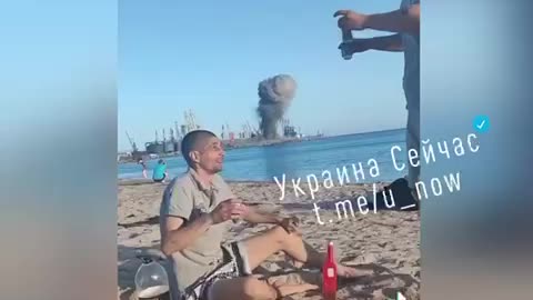 ANOTHER VIDEO OF YESTERDAY'S EXPLOSION IN BERDYANSK.