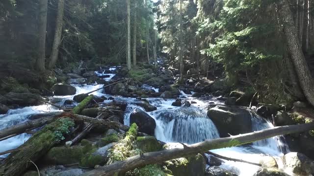 mountain river Caucasus Mountains