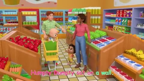 Humpty Dumpty Grocery Store |Nursery Rhymes & Kids Songs