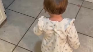 Baby got moves