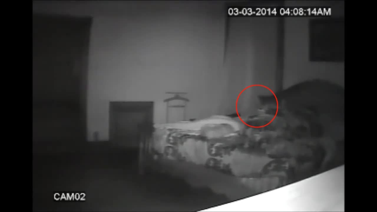 Real Ghost Captured On CCTV