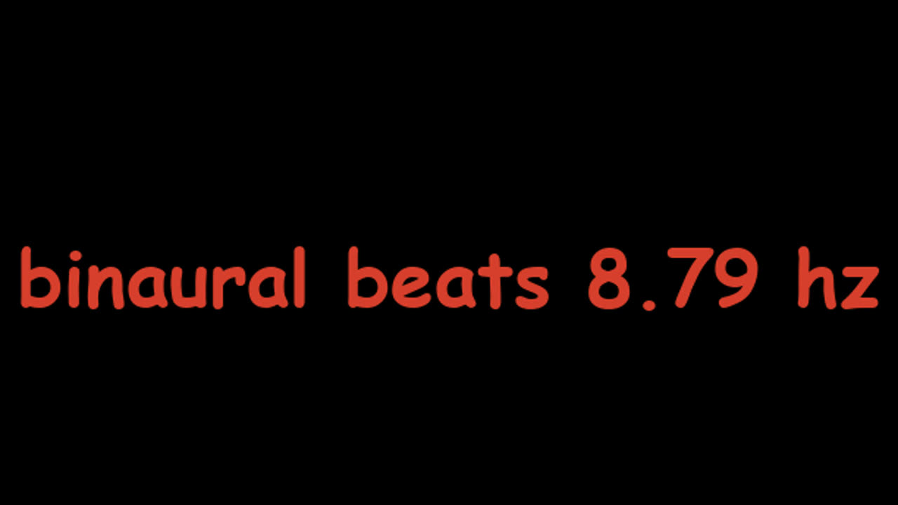 binaural beats 8.79 hz