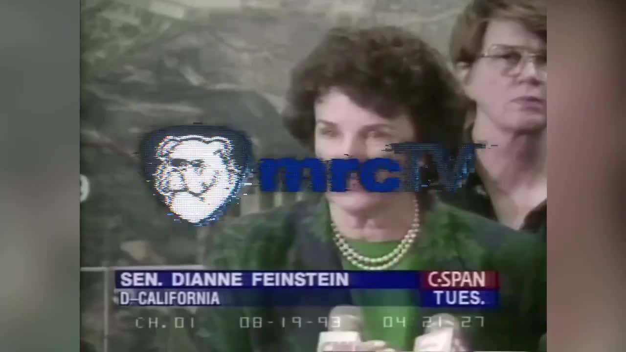 Diane Feinstein Use To Be Against Illegal Immigration