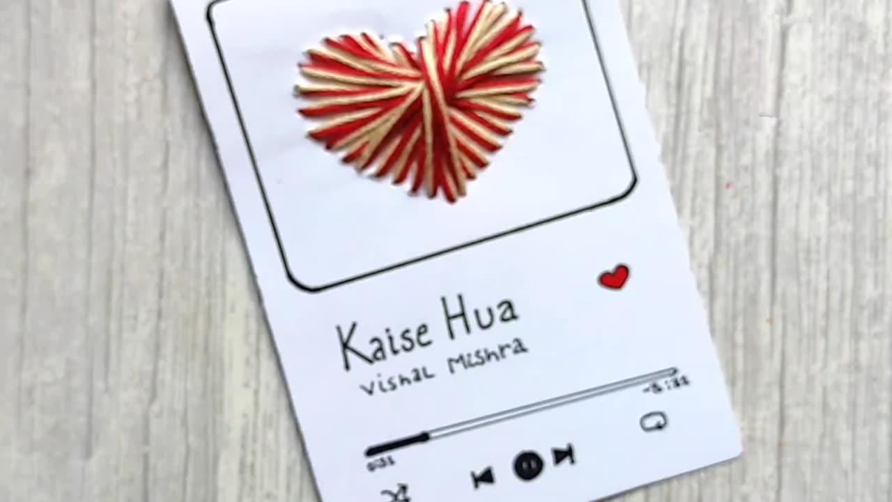 Spotify playlist Card