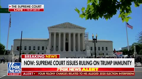 The Supreme Court said that former presidents have absolute immunity