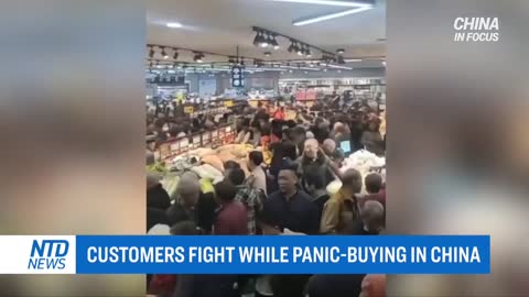 Panic Buying continues in China