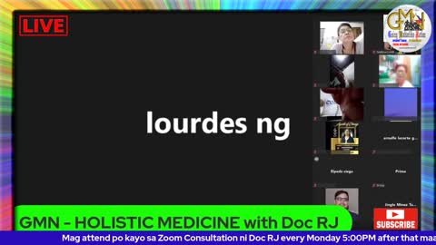 6th GMN Holistic Medicine with Dok RJ - Nov, 01 2021 (REPLAY)