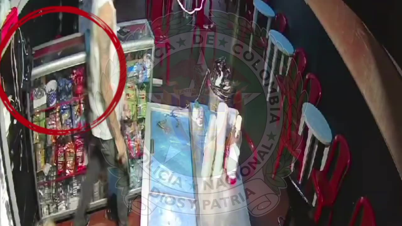 Atraco masivo en un bar en Bucaramanga