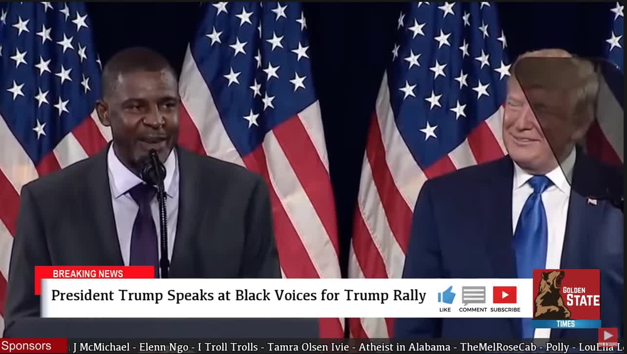 President Trump speaks at Blacks For Trump Rally in Atlanta