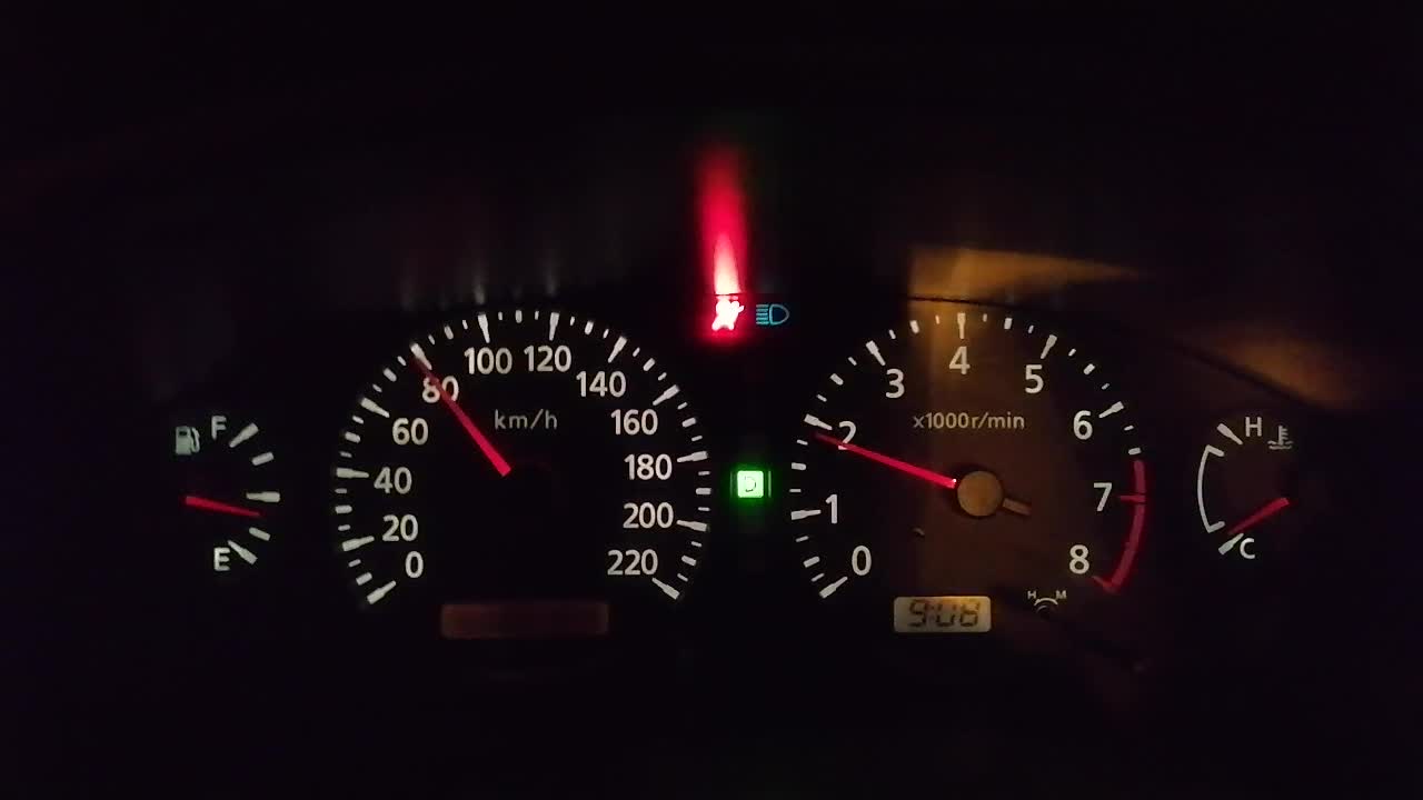 speedometer while drive