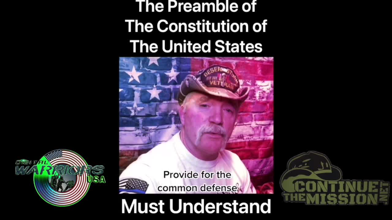 SitRep 7 "Preamble of The Constitution" Continue The Mission