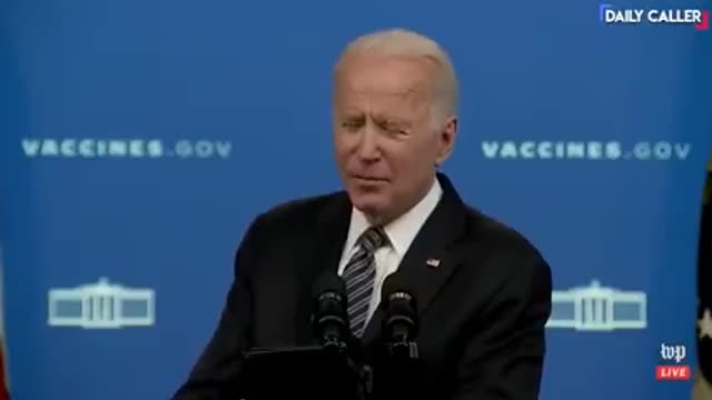 Biden Painfully Stumbles Through Omicron Speech